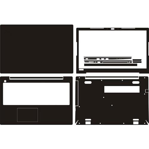 KH Carbon fiber Leather Laptop Sticker Decal Skin Cover Protector for Lenovo V130 15 V130-15 15.6"