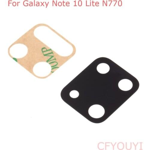 New Back Rear Camera Lens Cover with Adhesive Sticker For Samsung Galaxy Note 10 Lite N770