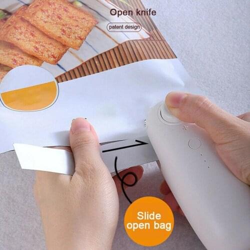 Brand New Portable Electric Mini Sealing Machine Food Snacks Storage Plastic Bag Heat Sealer Clip Household Kitchen Gagets Tool