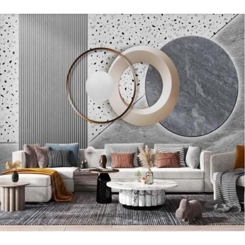 Papel de parede geometric light luxury high-end grille 3d wallpaper mural,living room tv wall bedroom wall papers home decor
