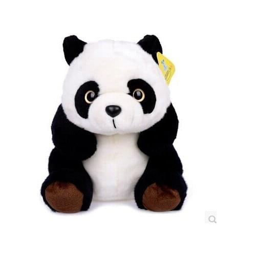 About 20 cm lovely panda plush toy beautiful eyes panda doll baby gift w7007