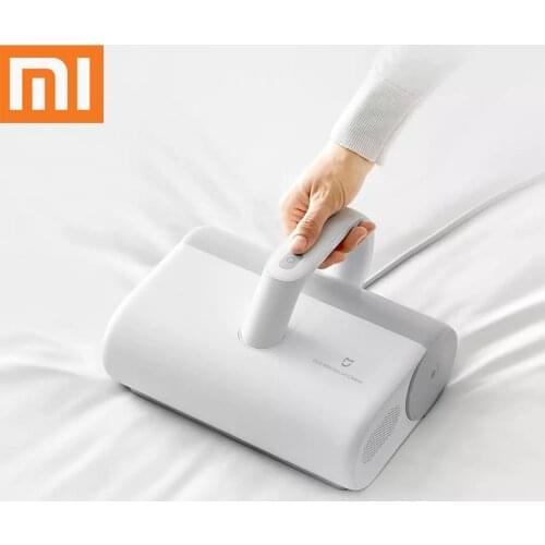 XIAOMI MIJIA Vacuum Mite Remover Brush for Home Bed Quilt UV Sterilization Disinfection Vacuum Cleaner 12000PA Cyclone Suction
