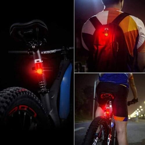 High Quality Light Cycling Flashing Rear Lights Bicycle Tail Light Night Riding Safety Warning Rear Waterproof Bike Accessories