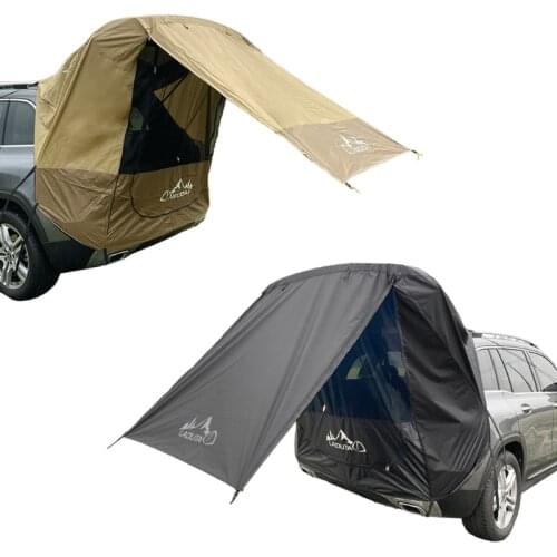 Car Trunk Tent Sunshade Rainproof Tailgate Shade Awning Tent for Car Self-Driving Tour Barbecue Outdoor