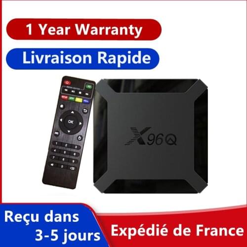 X96Q iptv box Android 10.0 tv box 1G 8G 2G 16G Allwinner H313 media player x96 q smart ip tv set top box
