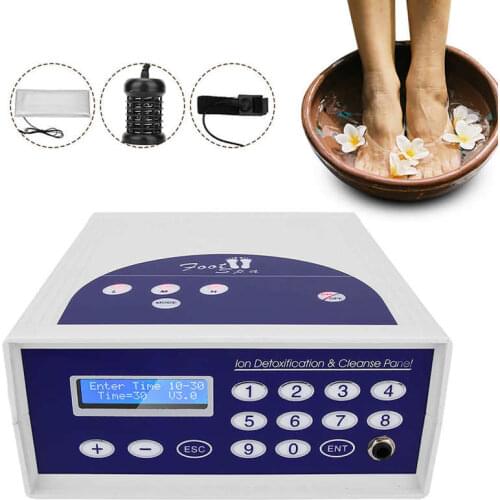 Health Care Foot Care Anion Hydrogen Molecule Cell Detox Foot Bath Spa Machine Warm Heat And Penetration Foot Massager