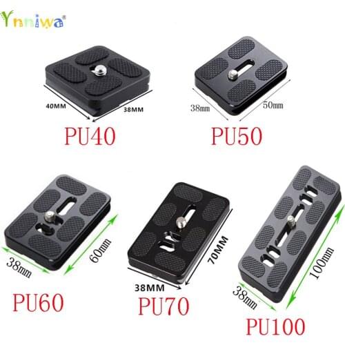 Universal Tripod Monopods 1/4 inch Screw PU40 PU50 PU60 PU70 PU100 Camera Accessory