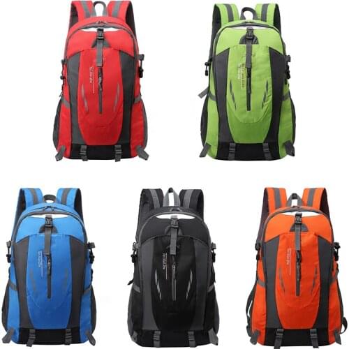 Waterproof Outdoor Nylon Sports Camping Backpack with USB Port Hiking Trekking Hunting Bags Mountaineering Climbing Travel Rucks
