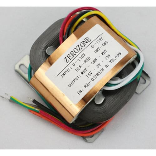 ZEROZONE 30VA Pure copper R-core transformer 2X 22V / 24V /28V L9-49-2