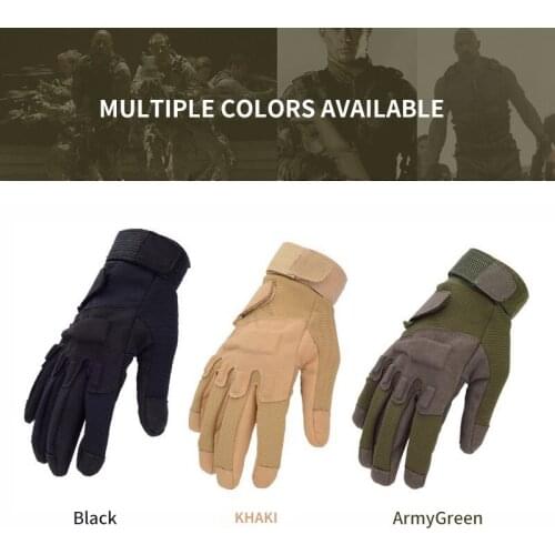 ZK30 Motorcycle Gloves Breathable Full Finger winter Sport Gloves Wear-resistant Riding Gloves Mens Outdoor Military Glove