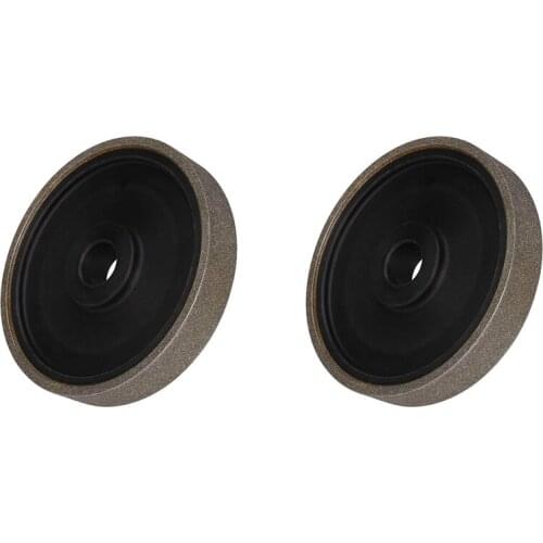 New 2PCS Diamond Lapidary Jewelry Grinding Wheel With 1Inch Arbor Hole (For Gem Granite Glass Stone Marble), 3000 & 400