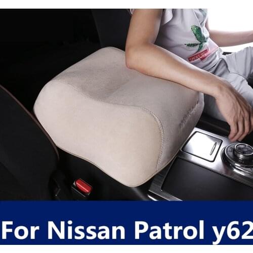 Central armrest box increased pad refrigerator armrest box increased pad height pad Auto Accessories For Nissan Patrol y62