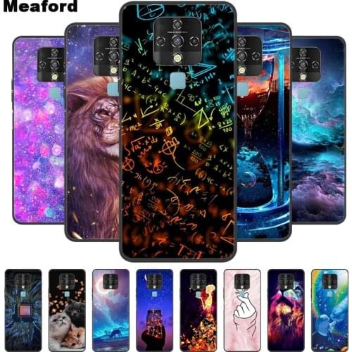 For Tecno Camon 16 Premier Case Soft Silicone Cool Cartoon Case For Tecno Camon 16 Pro Bback Cover Camon16 16S TPU Phone Funda