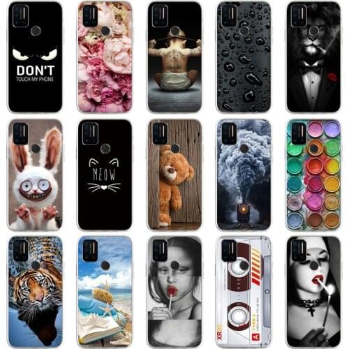 Case For Umidigi F2 Cases Silicon Soft Back Cover On Umidigi One Power 3 S2 Umidigi S3 Pro S5 Pro TPU Painted Fashion Funda