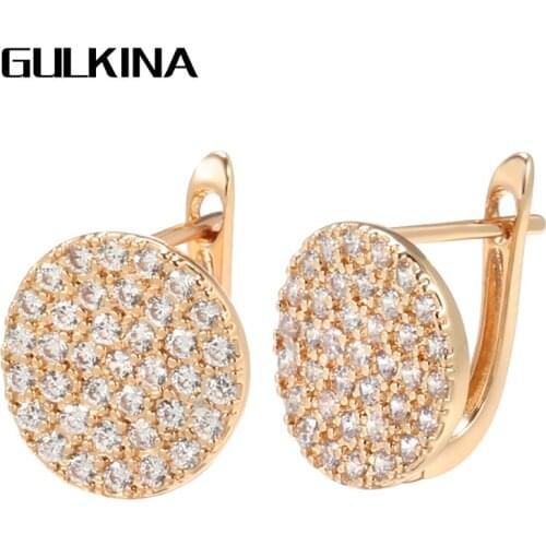 Women's Gold Earrings Gulkina China