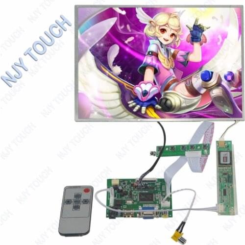 HDMI VGA AV LCD Controller Board Kit Plus 12.1inch N121X5 1024x768 LCD Screen Panel