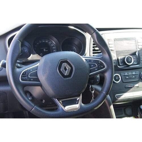 Renault Megane IV Steering Chrome 1 piece Stainless Steel 2016 and After