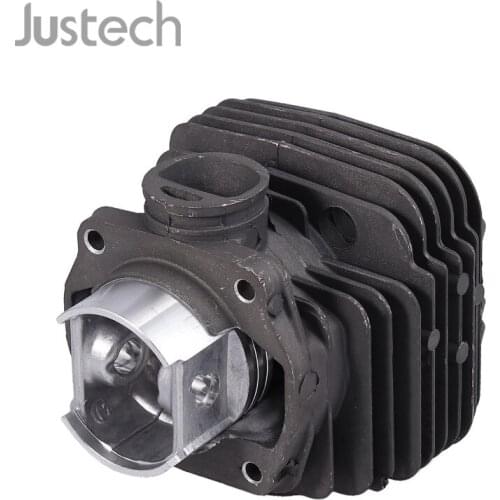 Justech 49mm Rings Cylinder Piston Gasket Kit 4223 020 1200 For STIHL TS400 Nikasil Coated Pot concrete Cut Off SAW Piston