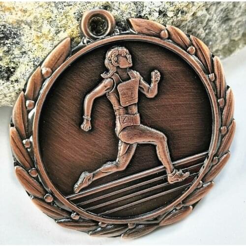Medal medal commemorative gold Athletics Medal Running Competition Honor Medal Medal Commemorative Gold Medal Bronze