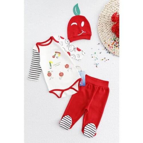 Apple Themed Baby Set Baby Suit Set