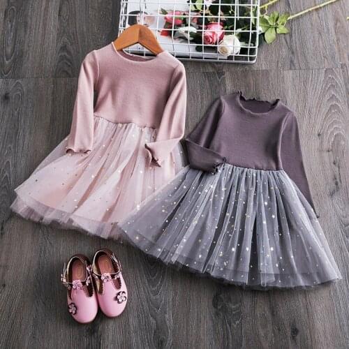 Clothes for Newborn Bithday Costumes Long Sleeves Dress Baby Girl Clothes Infant Winter Princess Dresses 1 2 3 4 Year Kid Dress