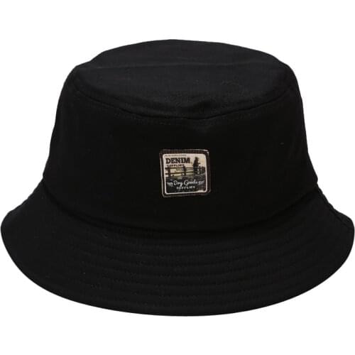 New Fashion Womens Panama Cap Summer Bucket Hat Bear Brand Special Design Label Fisherman Hat Letter Hip-Hop For Men