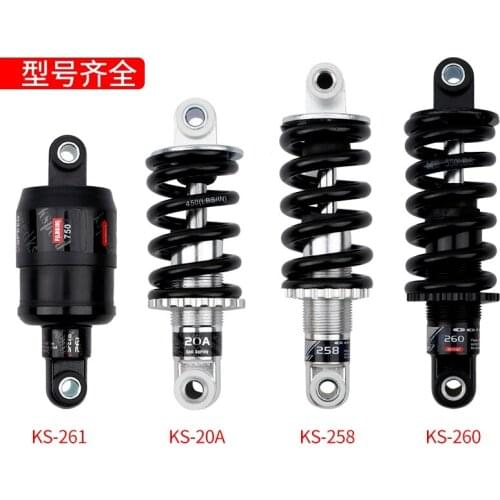 Spring Shock Absorber for Electric Scooter Electric Bicycle Shock Absorber for Soft Tail Car After Refitting Three-way Bicycle