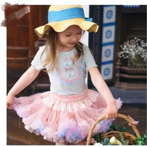 Girl Tutu Skirts Children Skirt For Girls Princess Skirt Western Party Dance Ballet Tutu Skirts Kids Performance Clothing