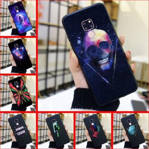 Astronaut Star Skull Space Lightning Back Cover For Huawei Mate 20 10 9 Pro Phone Case Silicone For Huawei Mate 7 8 9 10 20 Lite
