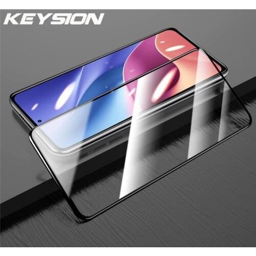 KEYSION Tempered Glass for Xiaomi Redmi K40 K40 Pro 5G HD Full Coverage Screen Protector Film for Redmi Note 10 10 Pro India