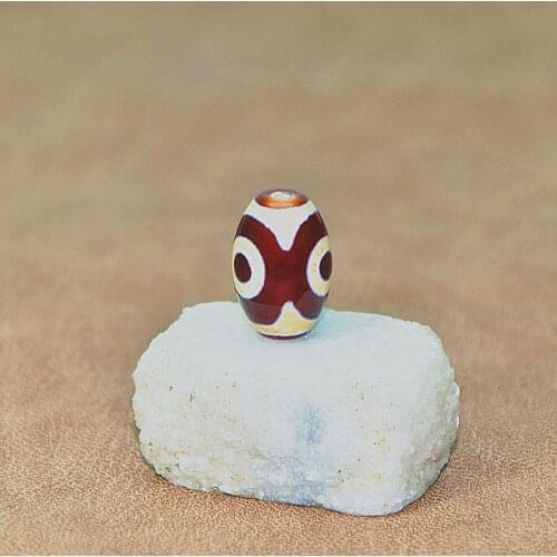 1pcs/lot,Tibet red agate dZi, 13mm*18mm agate beads, 3 eyes Dzi, Dallo totem amulet, men&women jewelry DIY,Free Shipping