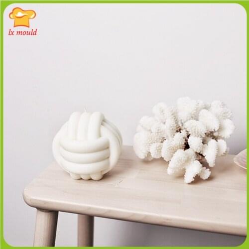 2020 Hot Sale 3D Geometric Candle Silicone Mold Home Soap Plaster Resin Handmade Decoration Tool