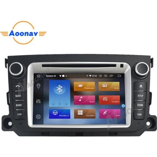 2din Android 10.0 Car Radio Audio DVD Player for Mercedes/Benz Smart Fortwo 2011 2012 2013 2014 car stereo autoradio auto audio