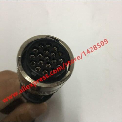 19 Pin Automotive Urea Pump Socket DCU Plug With Full Wires For Trucks HOWO A7 T5 T7