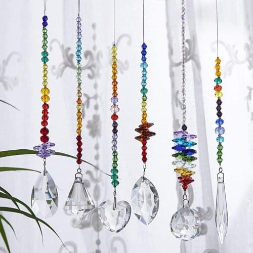 Baoblaze Crystal Chandelier Pendants