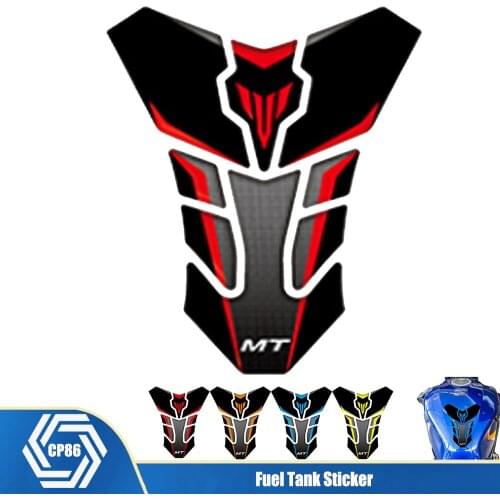 For Yamaha MT10 MT-10,MT09 FZ09 MT25 MT-07 MT-03 Motorcycle Fuel Tank Sticker Protection Sticker Reflective Stickers
