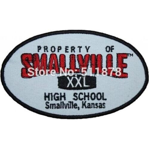 4.5" High School Property Label TV Movie Series Halloween Costume Cosplay Embroidered iron on patch TRANSFER