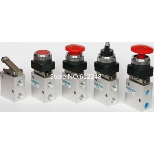 JMJ-05 JMJ-06 5 Port 2 Way Mechanical Valve JMJ-06A JMJ-07 Air Mini Control Valve