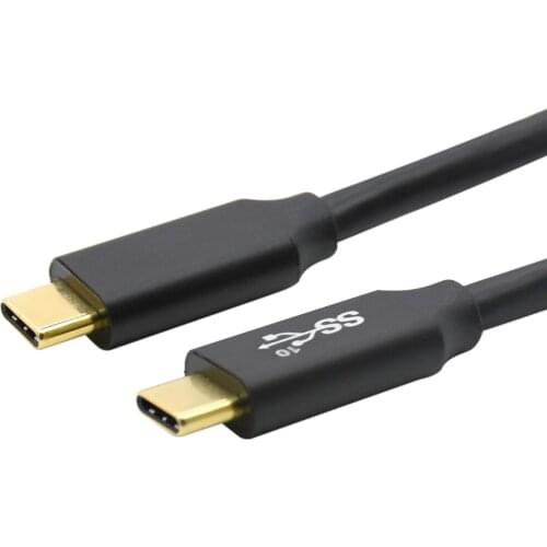 USB 3.1 Gen2 10GbPS Cable with emark chip gold plated USB C male to USB C male data and charging cable for macbook laptop
