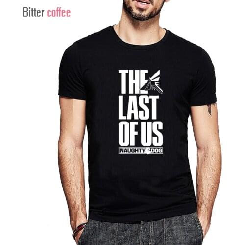 Summer NEW The Last Of Us Men T shirt The Last Survivor Gamers Short Sleeve Tshirts Fashion Style O-neck Cotton Printed Pattern
