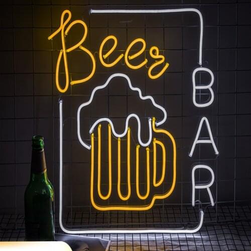 Neon Custom Sign LED Light Artistic Shop Logo Bar Store Club Restaurant Wedding Birthday Festival Party Recreation City Wall