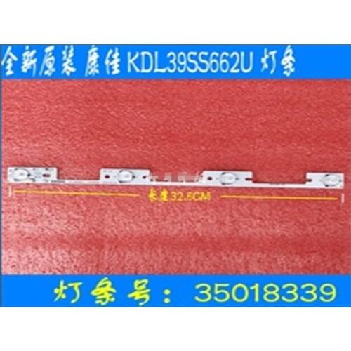 New 50Pieces LED backlight bar for KONKA KDL39SS662U 35018339 326mm 4 LEDs( 1 LED 6V)