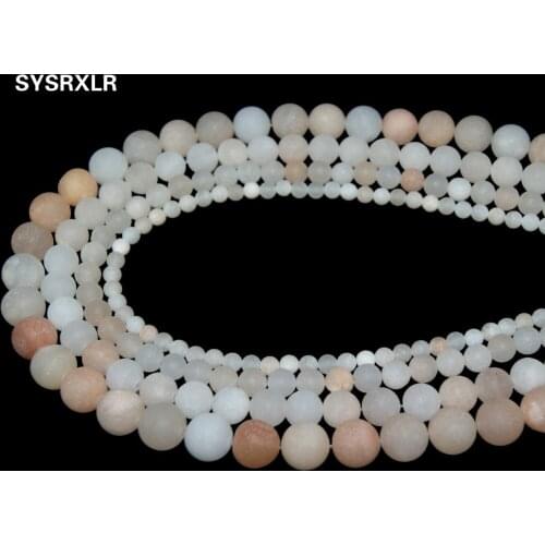 Wholesale Dull Polish Natural Stone Pink Aventurine Round Loose Beads For Jewelry Making Charm DIY Bracelet Necklace 4 6 8 10 MM