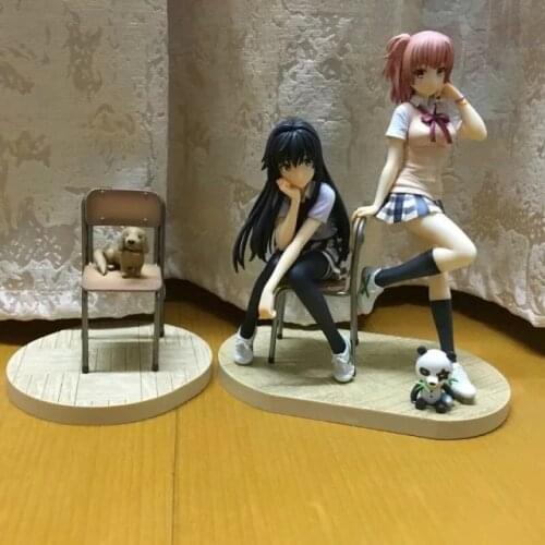 14-20cm My Teen Romantic Comedy SNAFU Yui Yuigahama figure PVC Doll anime toys Action figure collection Cartoon
