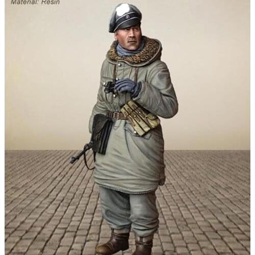 1/16 World War II soldiers, Resin Figure soldiers GK, Military war theme WWII, Uncoated No colour