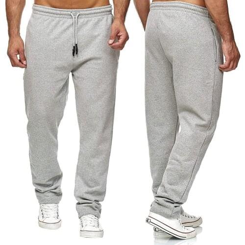New Jogging Pants Men Sport Sweatpants Running Pants Pants Men Joggers Cotton Trackpants Slim-Fit Pants Bodybuilding Trouser