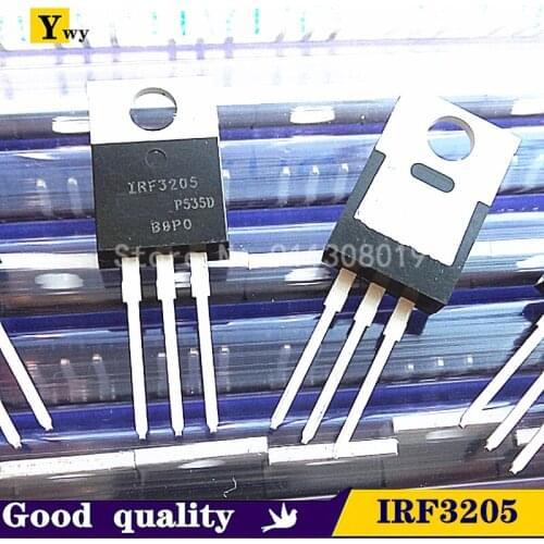 10pcs IRF3205 IRF3205PBF MOSFET MOSFT 55V 98A 8mOhm 97.3nC TO-220