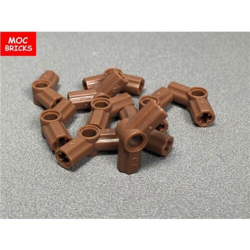 50pcs/lot MOC Bricks DIY Technic, Axle and Pin Connector Angled #4 - 135 degrees fit with 32192 Building Blocks toys kids gift