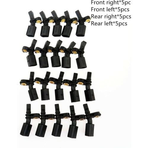 Car Accessories 5 Set Car ABS Wheel Speed Sensor For A1 A3 Q2 TT Golf Passat B8 Tiguan Seat Toledo Ibiza WHT003860/1/2/3