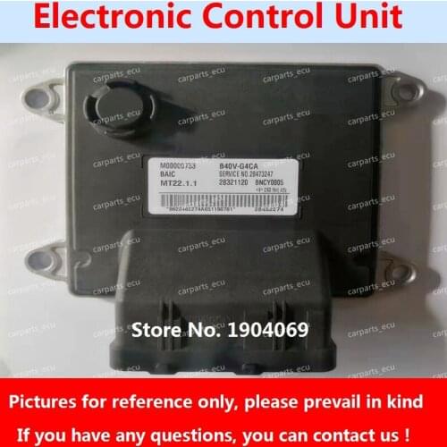 Engine Computer Board B6001672 28306176 36120100-C20-000 MT22 ECU 28321120 BNCY0005 B40V-G4CA For BAIC BJ40 Car